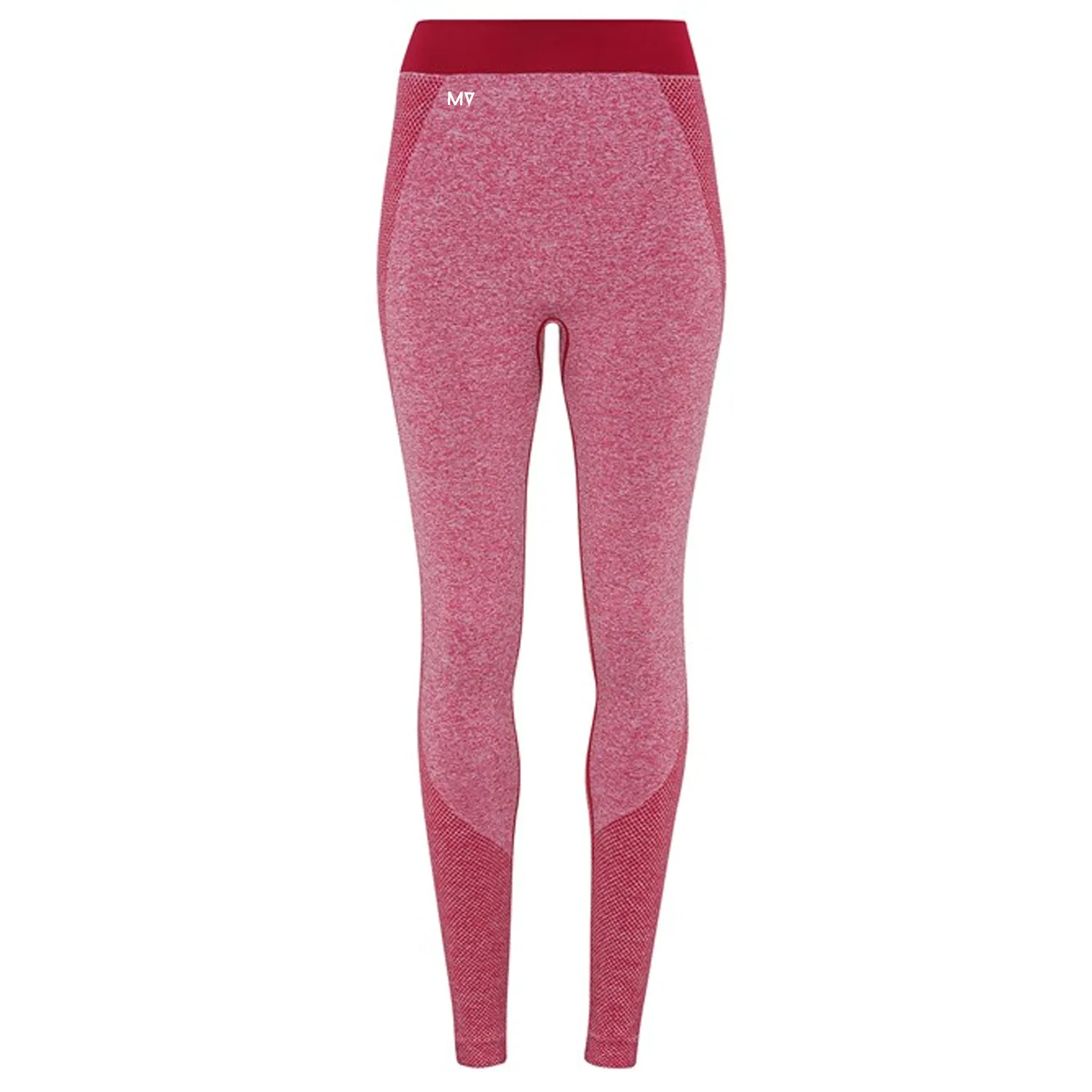 Ladies MV seamless '3D fit' multi-sport sculpt leggings - Burgundy