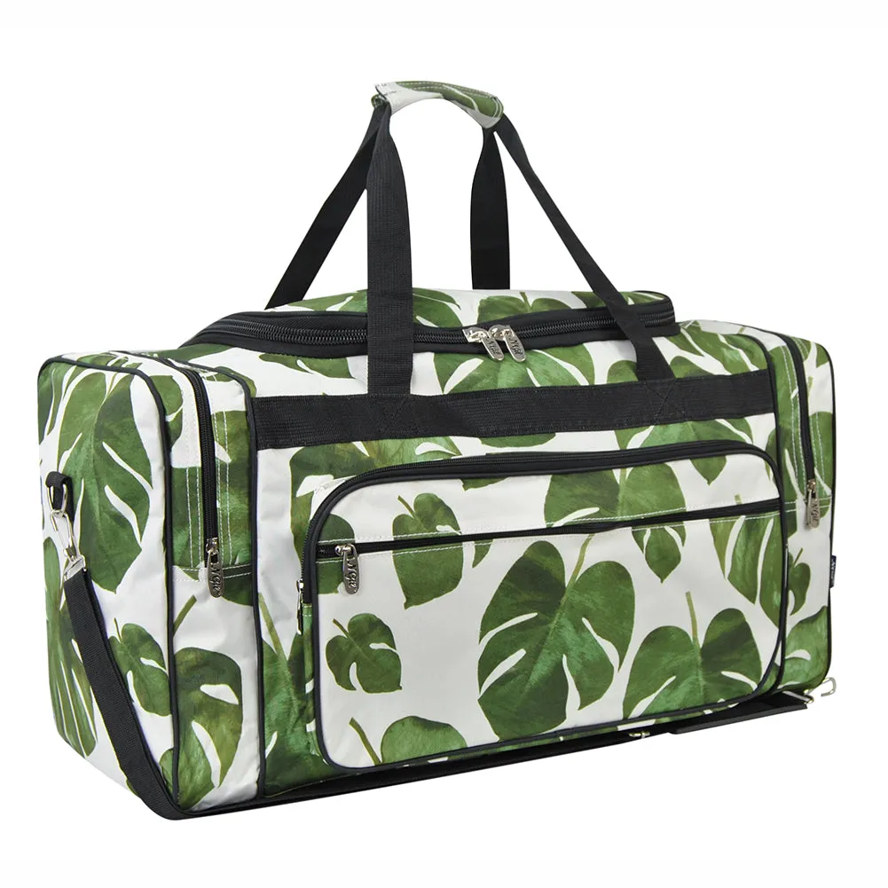 Leafy Delight NGIL Canvas 23" Duffle Bag