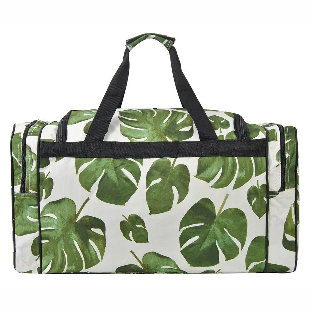 Leafy Delight NGIL Canvas 23" Duffle Bag