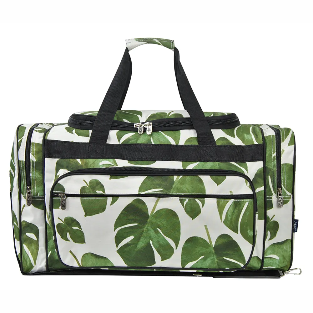 Leafy Delight NGIL Canvas 23" Duffle Bag