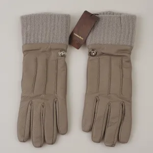 Leather gloves Cashmere lining Eagle