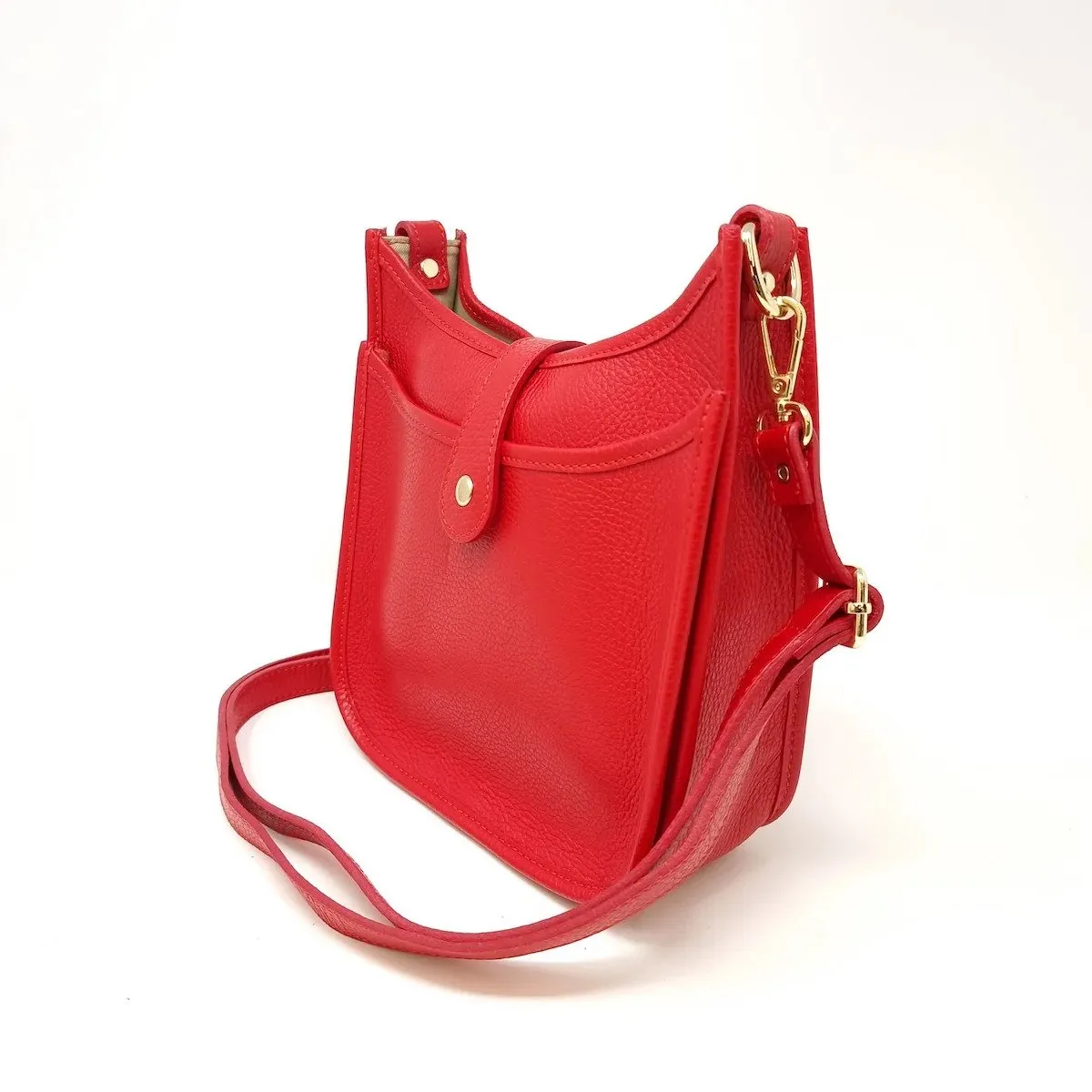 Leather Messenger Bag
