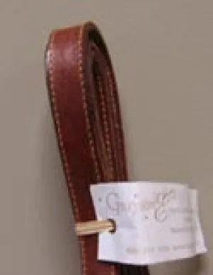 Leather Non-Adjustable 23-inch Narrow Handles - Brown