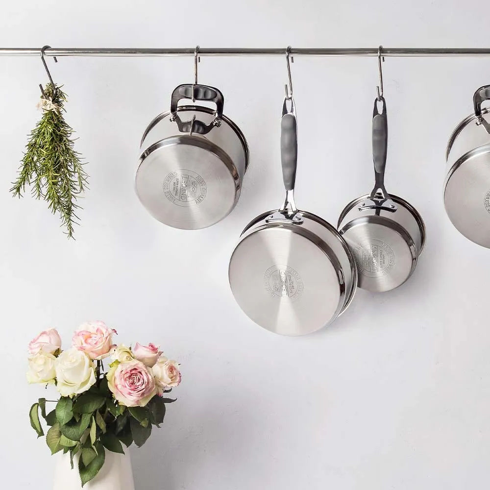 Legend Classic Chef Cookware Stainless Steel 7 Piece Set