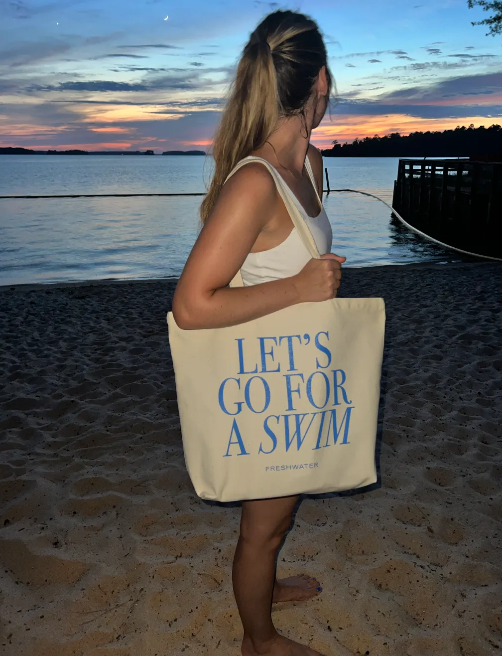 Let's Go For A Swim | Tote Bag