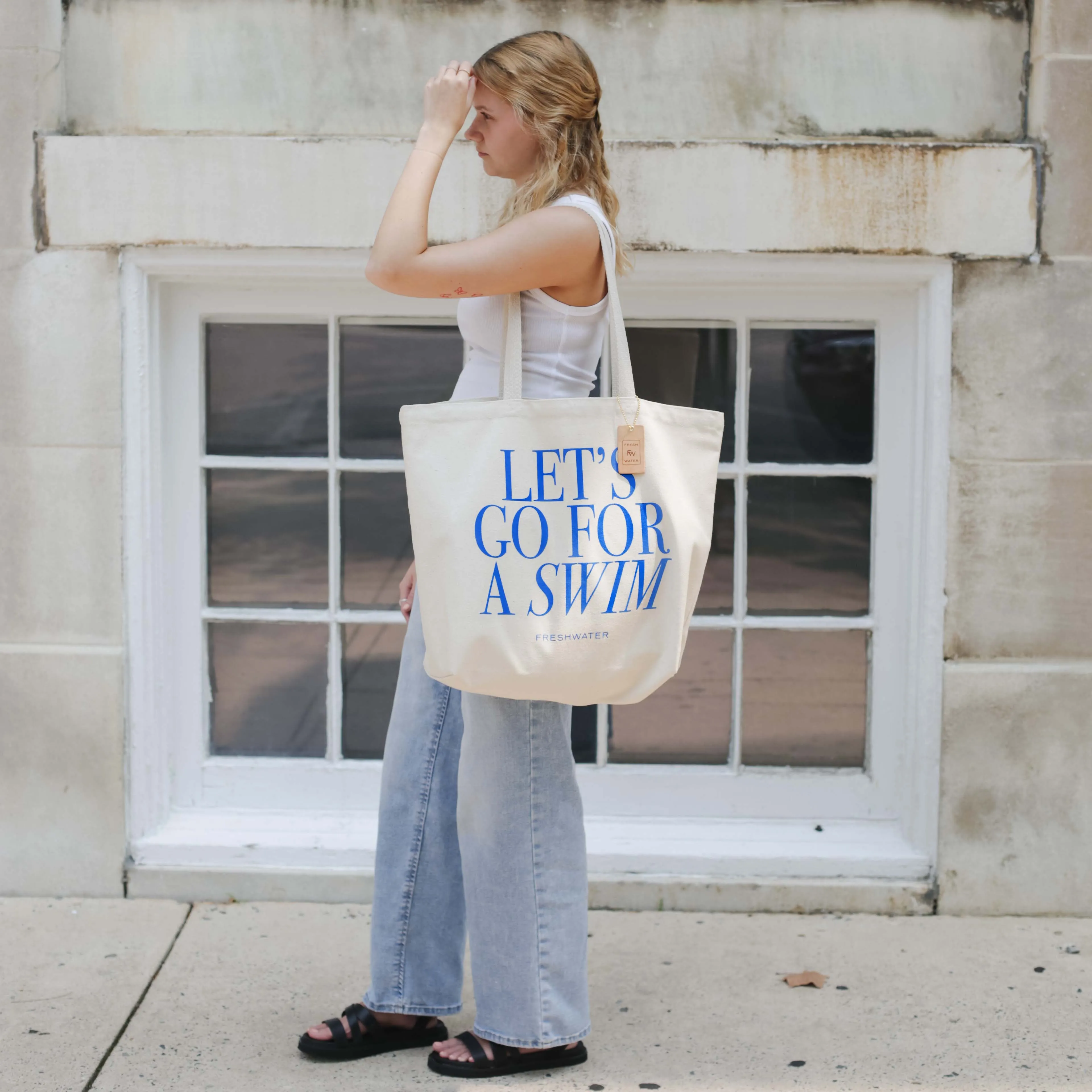 Let's Go For A Swim | Tote Bag
