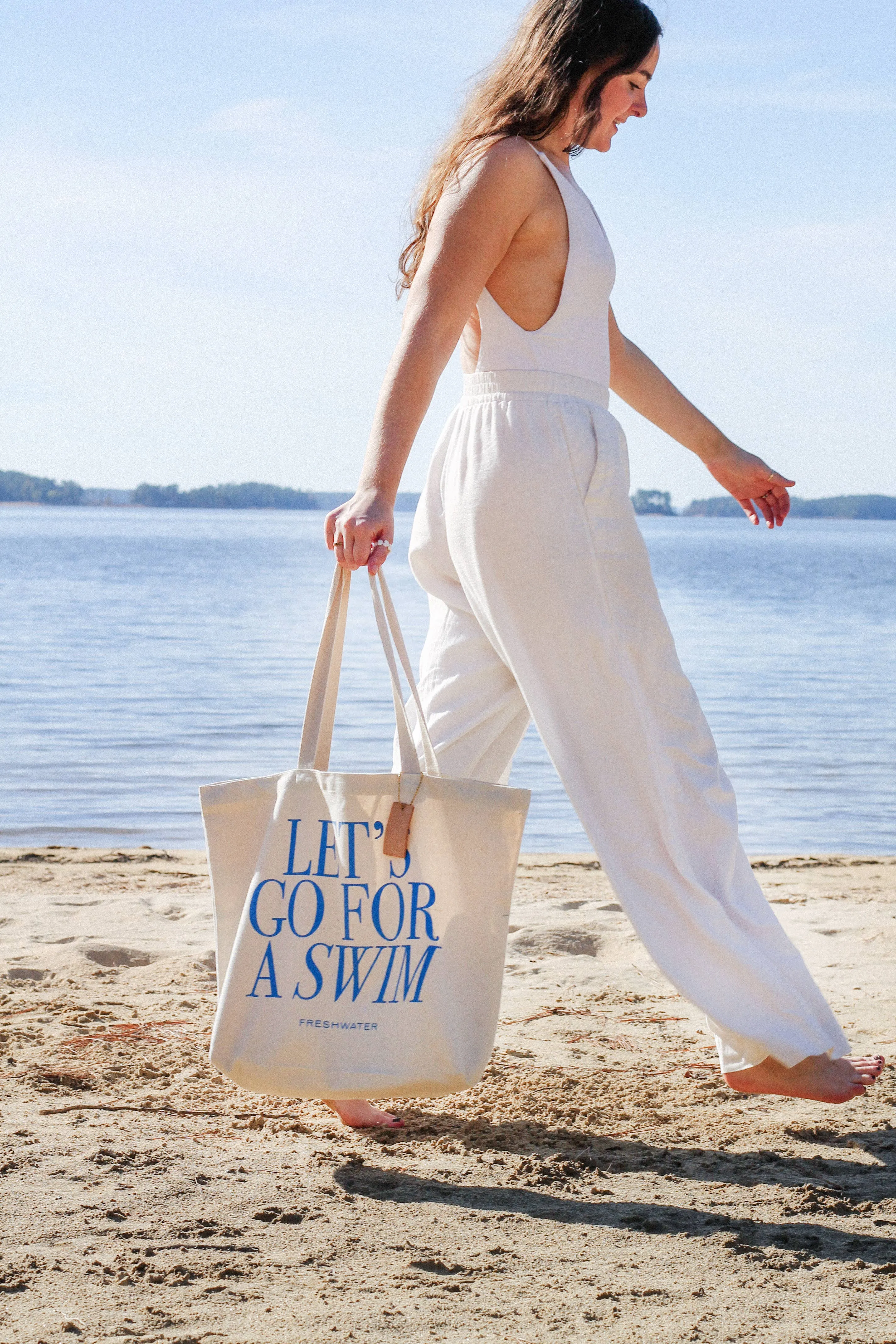 Let's Go For A Swim | Tote Bag