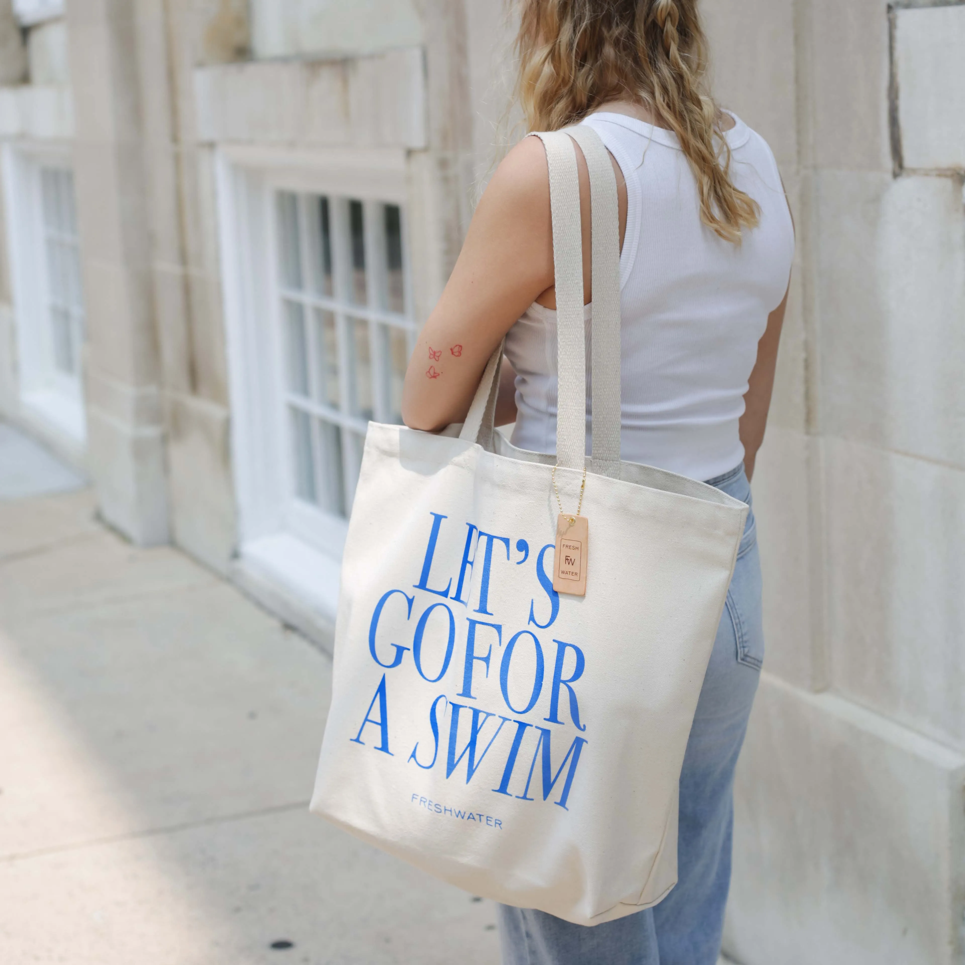 Let's Go For A Swim | Tote Bag