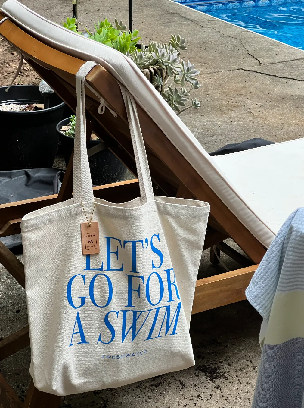 Let's Go For A Swim | Tote Bag