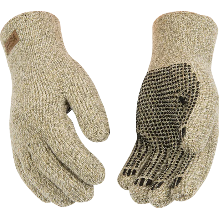 Lined Knit Shell Full Finger Gloves - 5299
