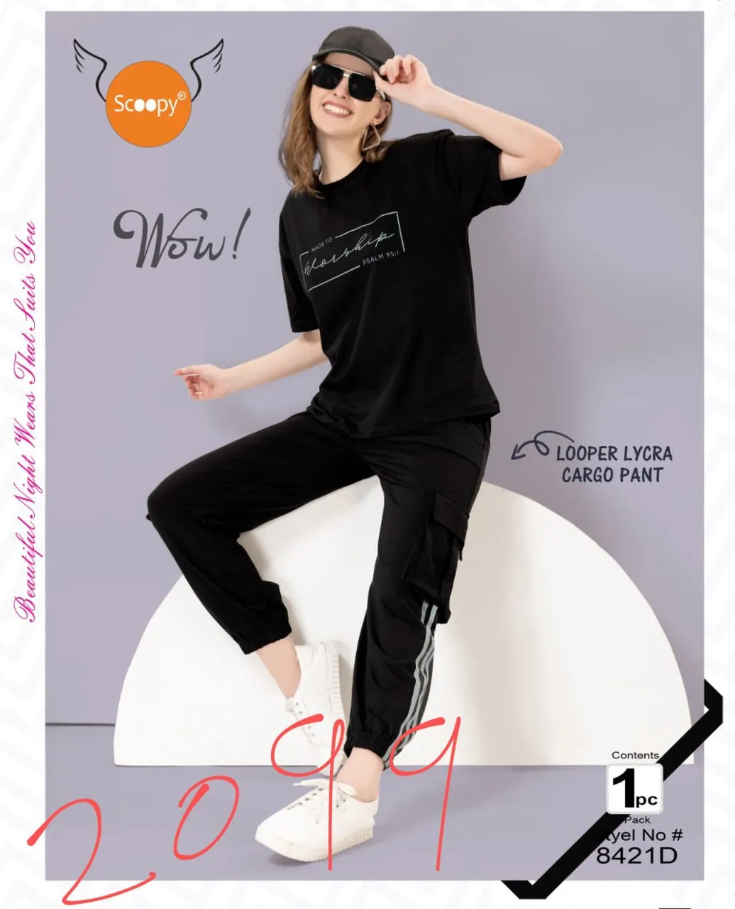 LOOPER LYCRA CARGO 8421D / PREMIUM LOOPER LYCRA / L - 2XL