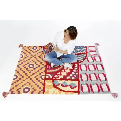 Lorena Canals Washable Kids Rug - Indian Bag Multi
