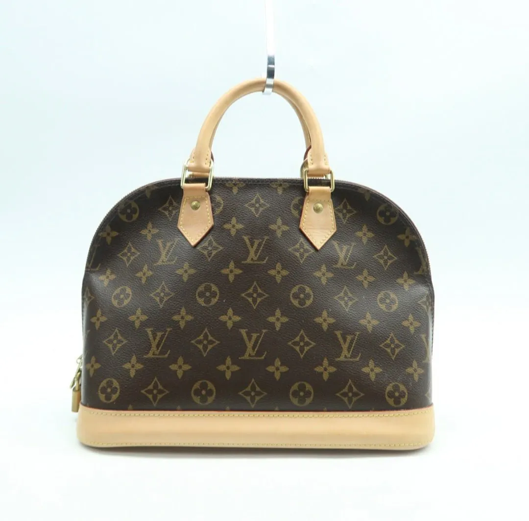 Louis Vuitton Alma Canvas Hand Bag