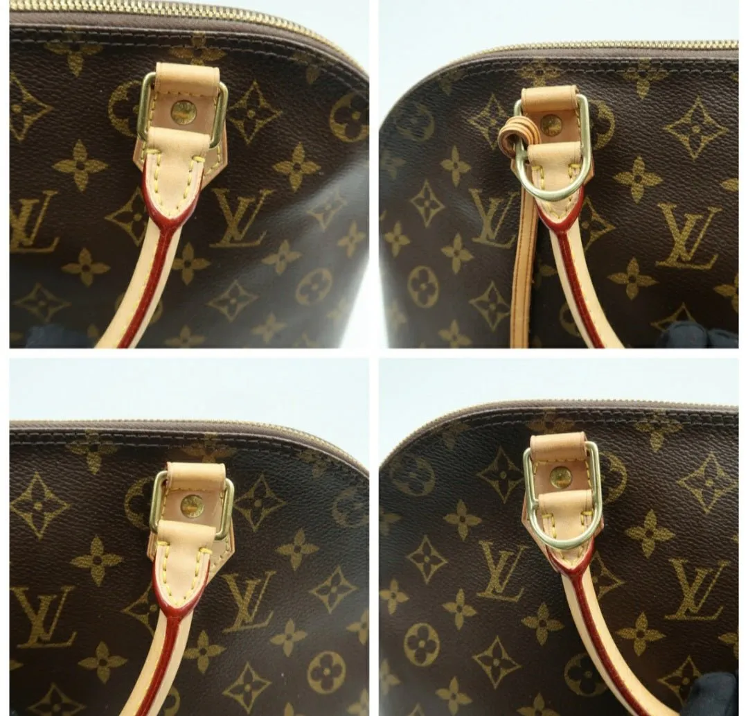 Louis Vuitton Alma Canvas Hand Bag