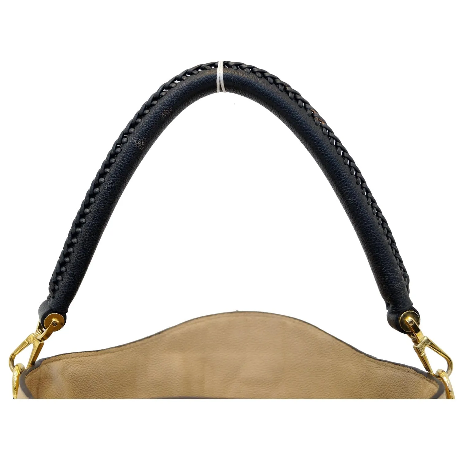LOUIS VUITTON Bagatelle Monogram Empreinte Leather Shoulder Bag Beige