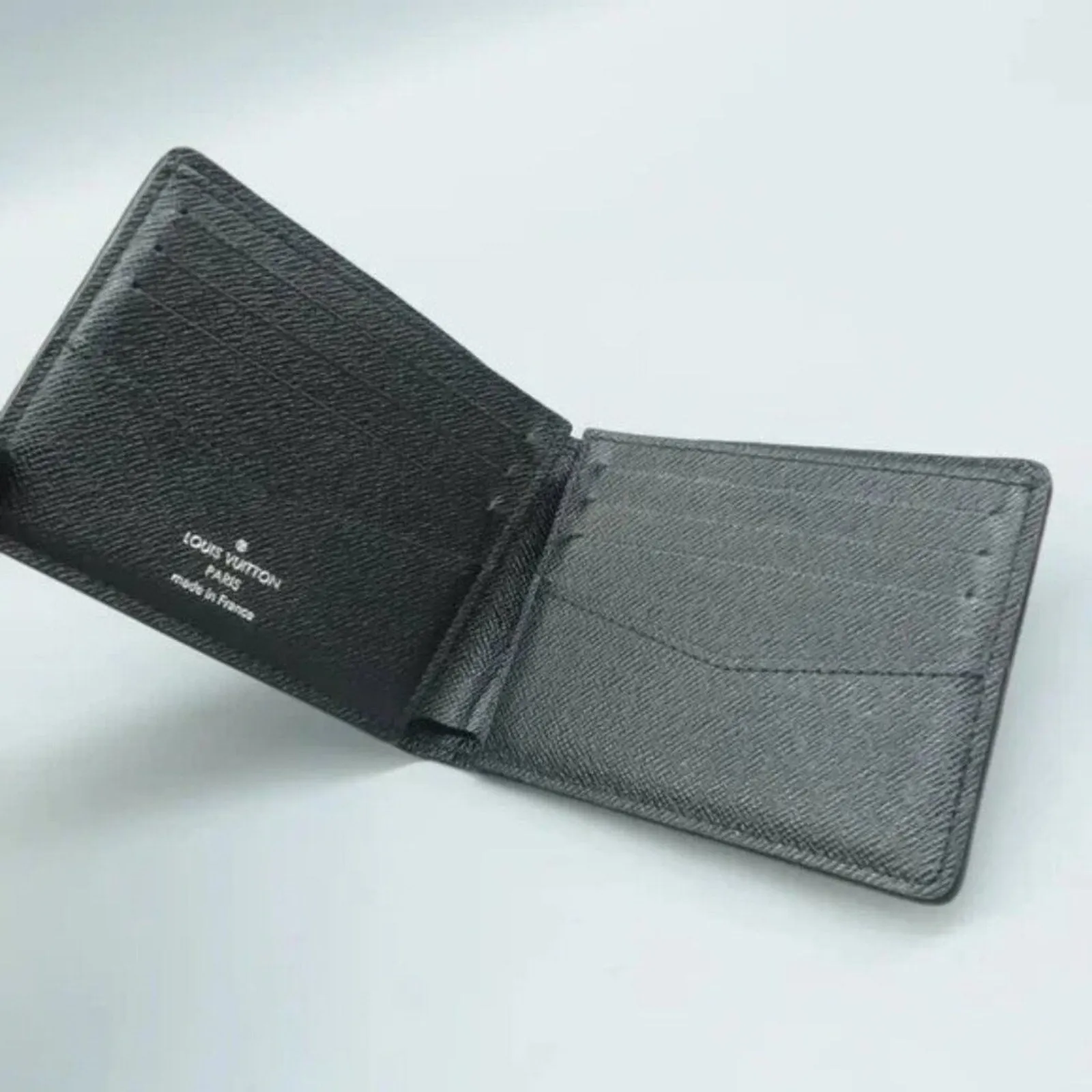 Louis Vuitton Black Damier Graphite Canvas Wallet