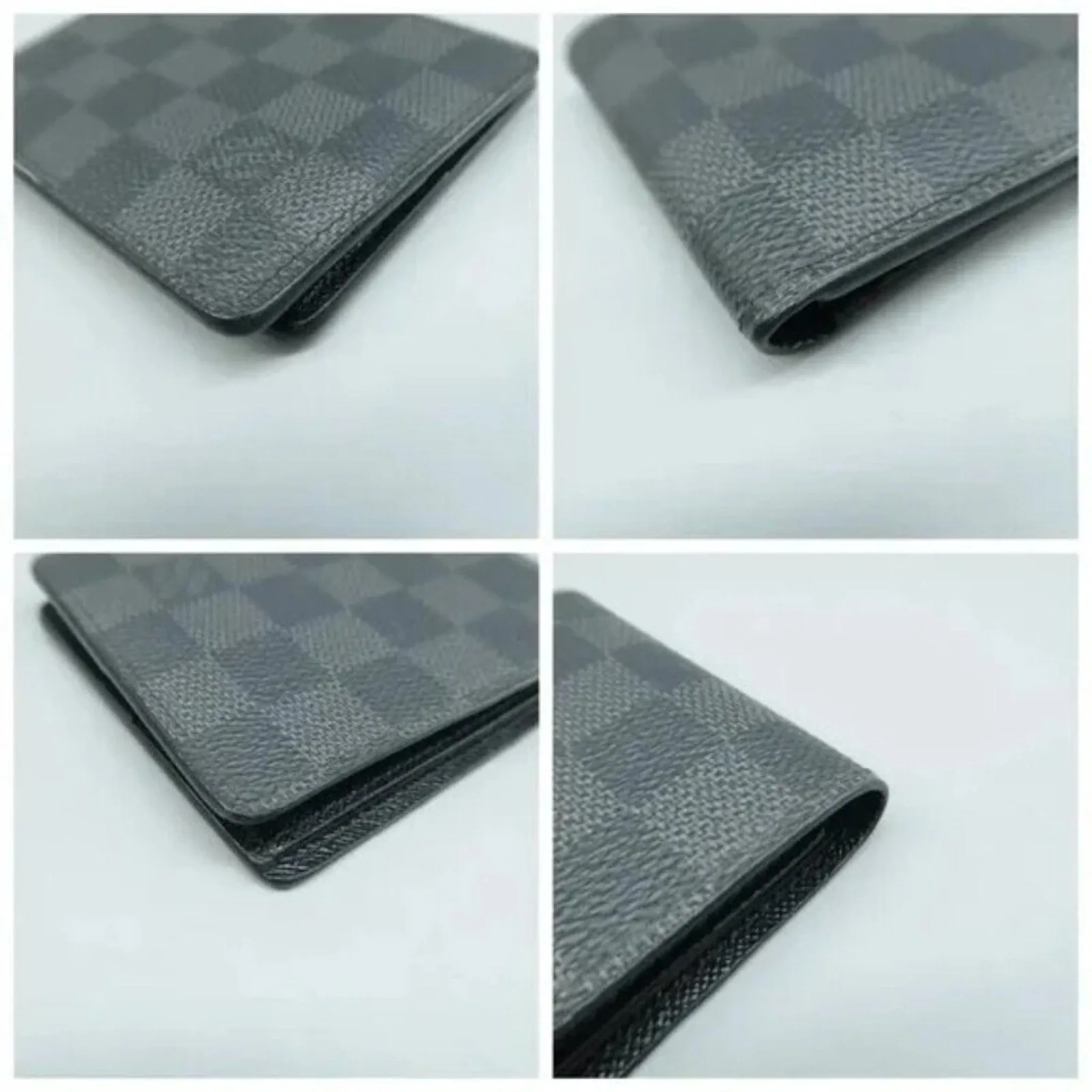 Louis Vuitton Black Damier Graphite Canvas Wallet