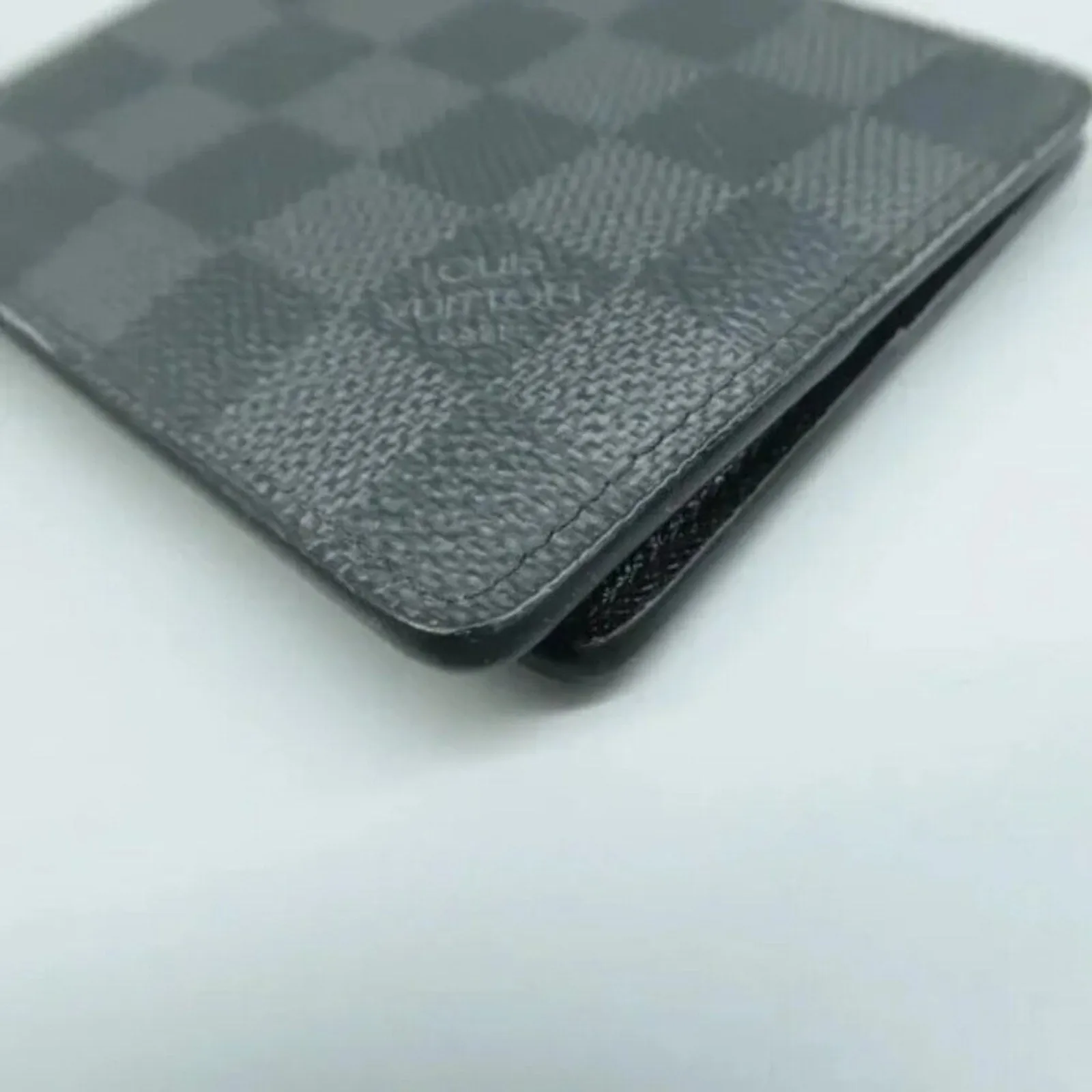 Louis Vuitton Black Damier Graphite Canvas Wallet