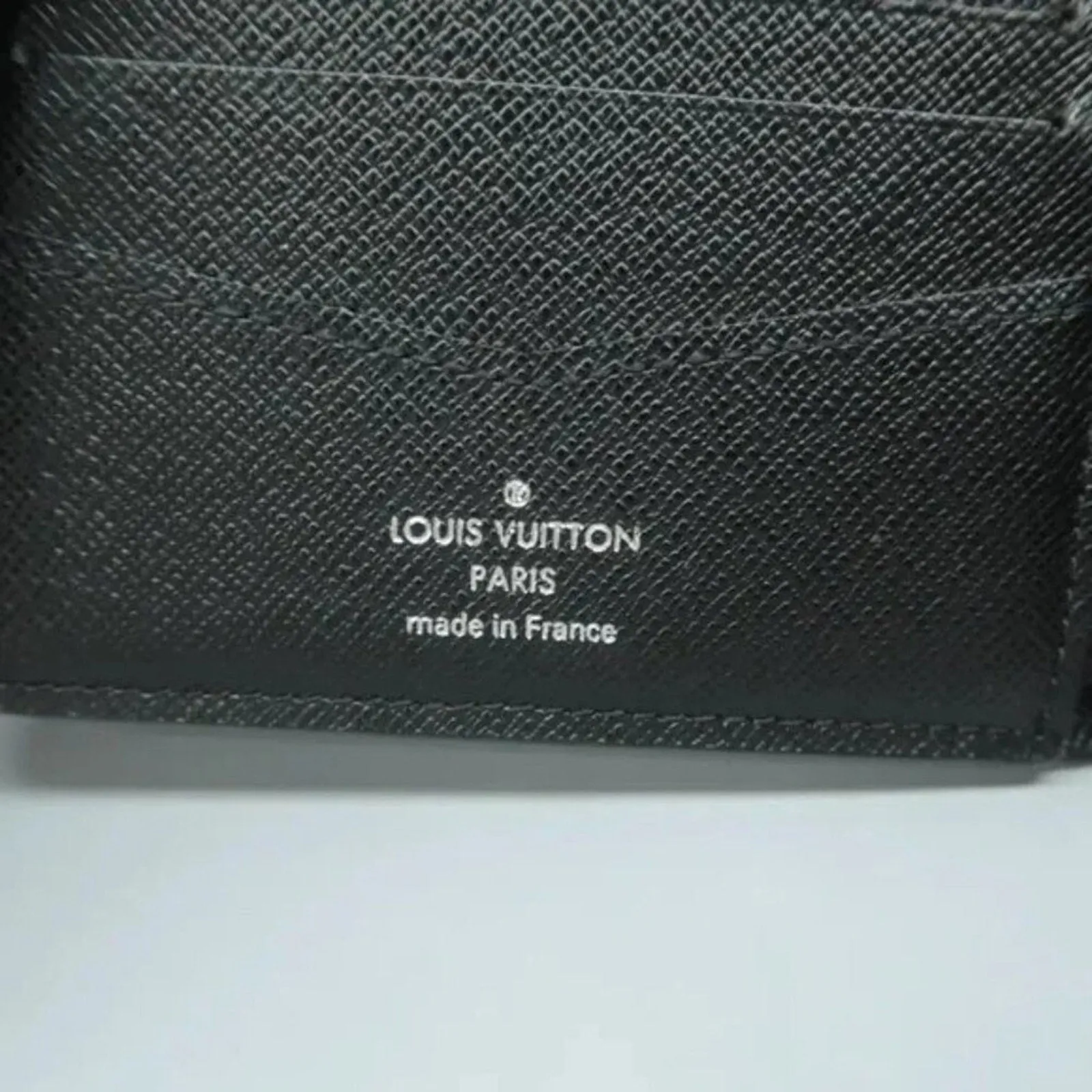 Louis Vuitton Black Damier Graphite Canvas Wallet