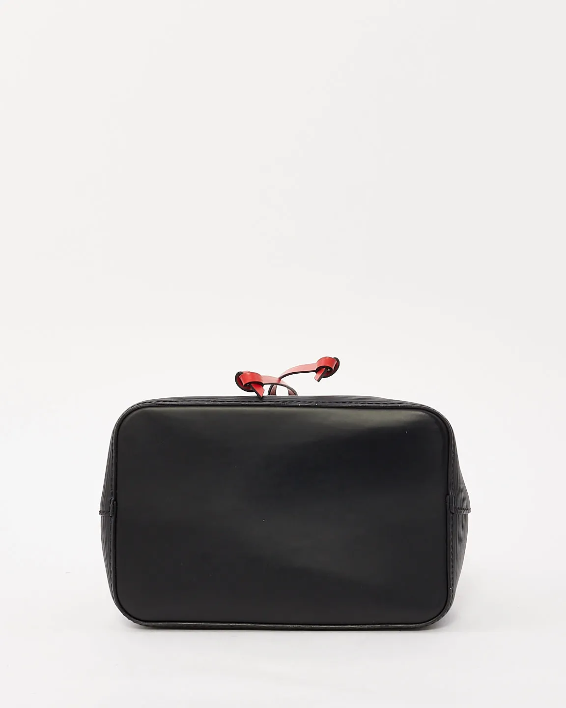 Louis Vuitton Black/Red Epi Leather NoéNoé BB Bucket Bag