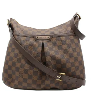 LOUIS VUITTON Bloomsbury PM Damier Ebene Crossbody Bag Brown