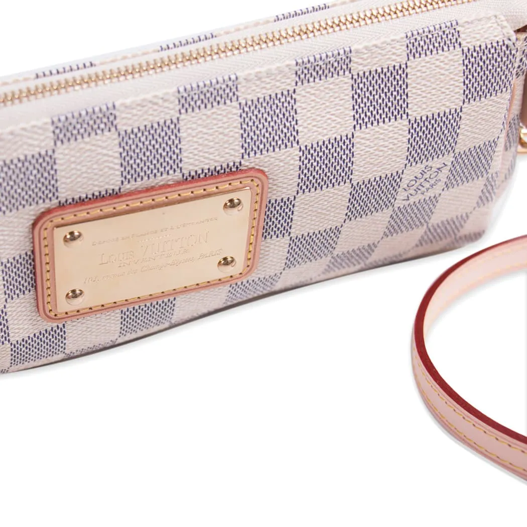 Louis Vuitton Damier Azur Eva Clutch