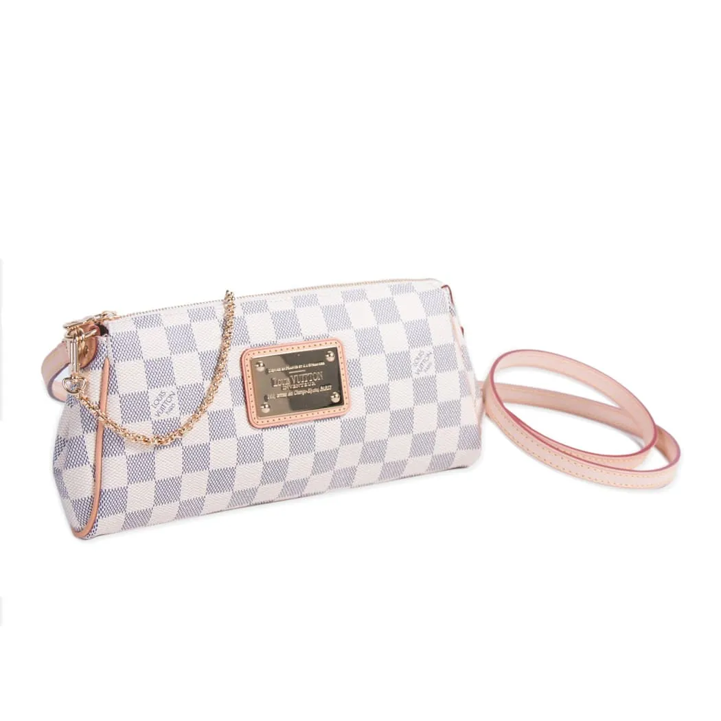 Louis Vuitton Damier Azur Eva Clutch