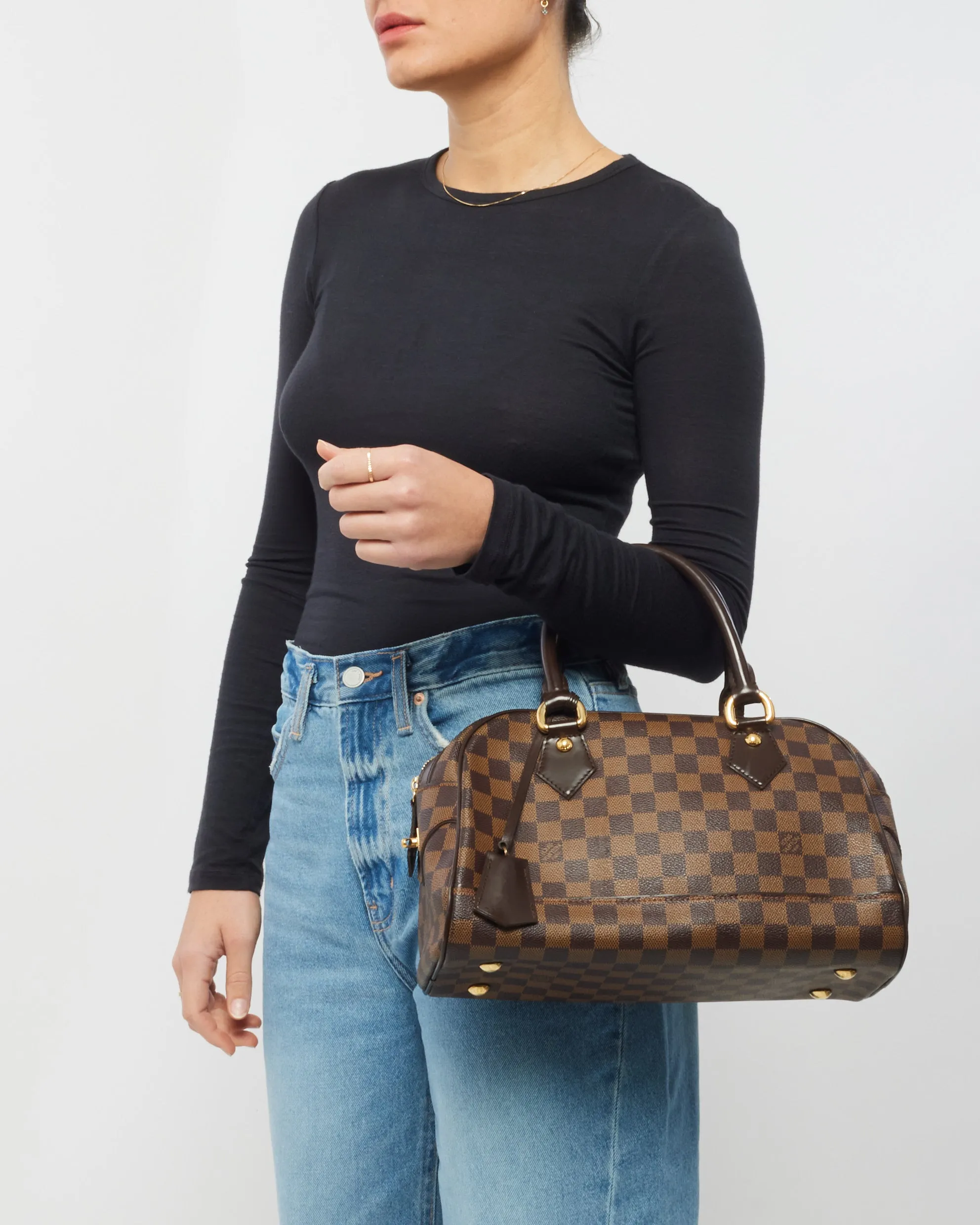 Louis Vuitton Damier Ebene Canvas Duomo Bag