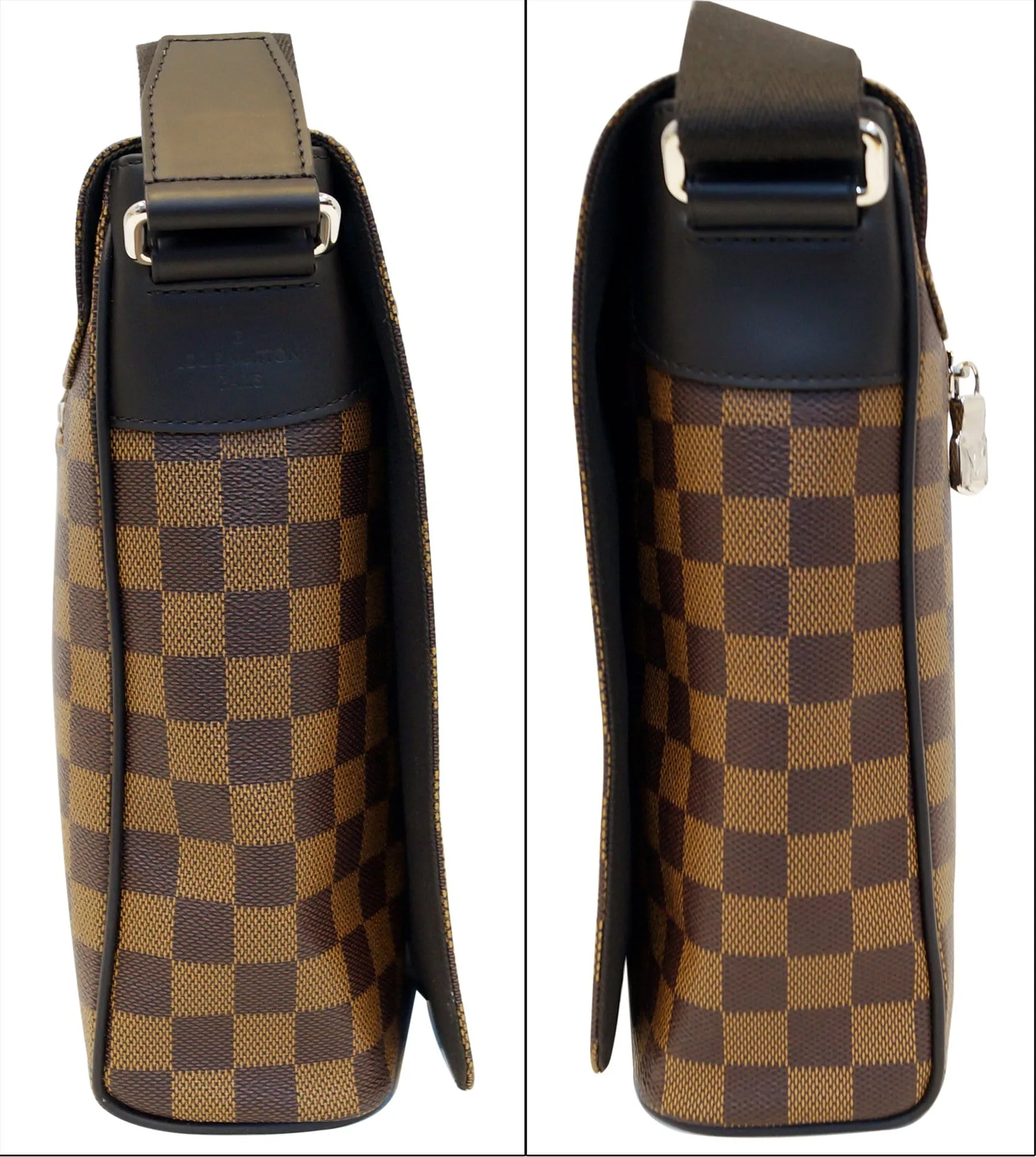 LOUIS VUITTON District MM Brown Damier Ebene  Messenger Bag