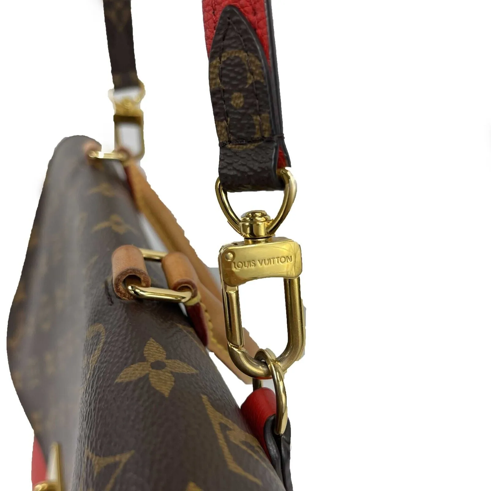 Louis Vuitton - Marignan Monogram Canvas Messenger Coquelicot Crossbody