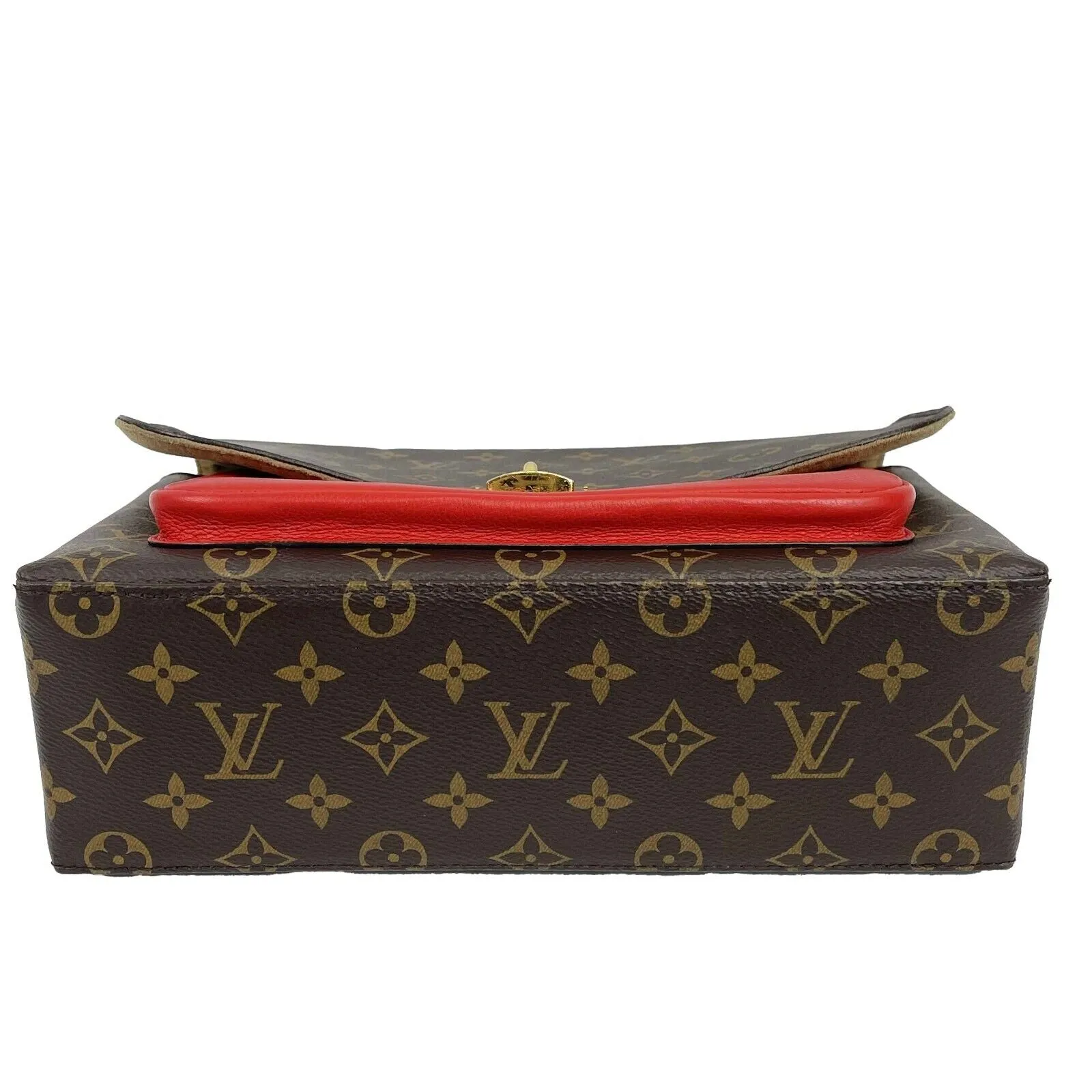 Louis Vuitton - Marignan Monogram Canvas Messenger Coquelicot Crossbody
