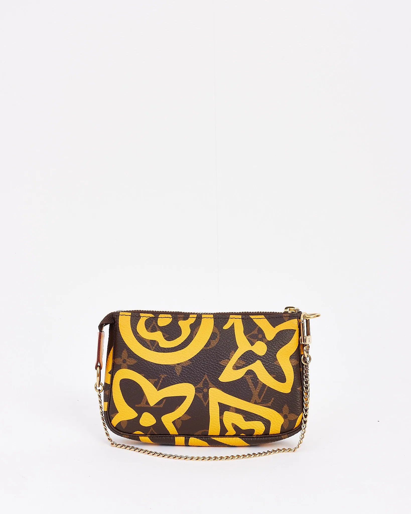 Louis Vuitton Monogram & Yellow Canvas Cancun Mini Pochette Accessoires