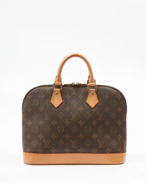 Louis Vuitton Monogram Canvas Alma PM Bag
