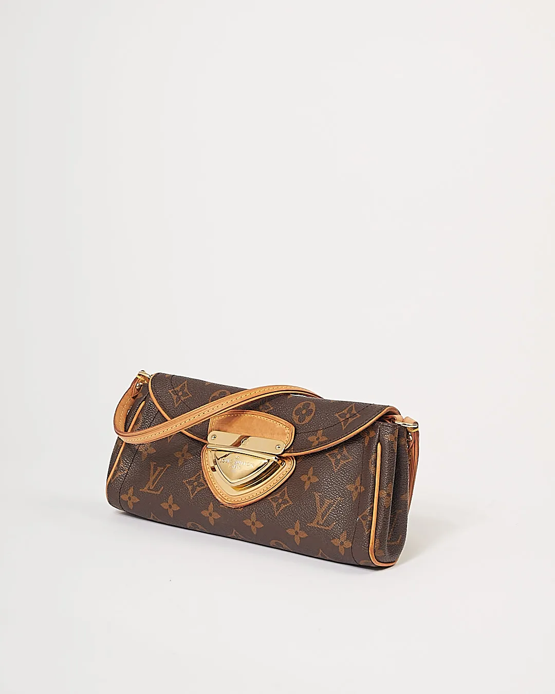 Louis Vuitton Monogram Canvas Beverly Shoulder Clutch Bag