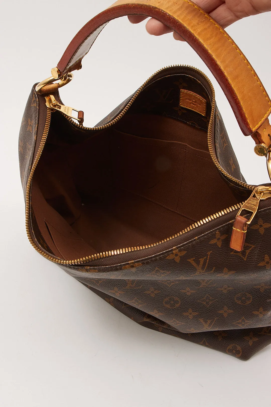 Louis Vuitton Monogram Canvas Delightful Zip PM Shoulder Bag