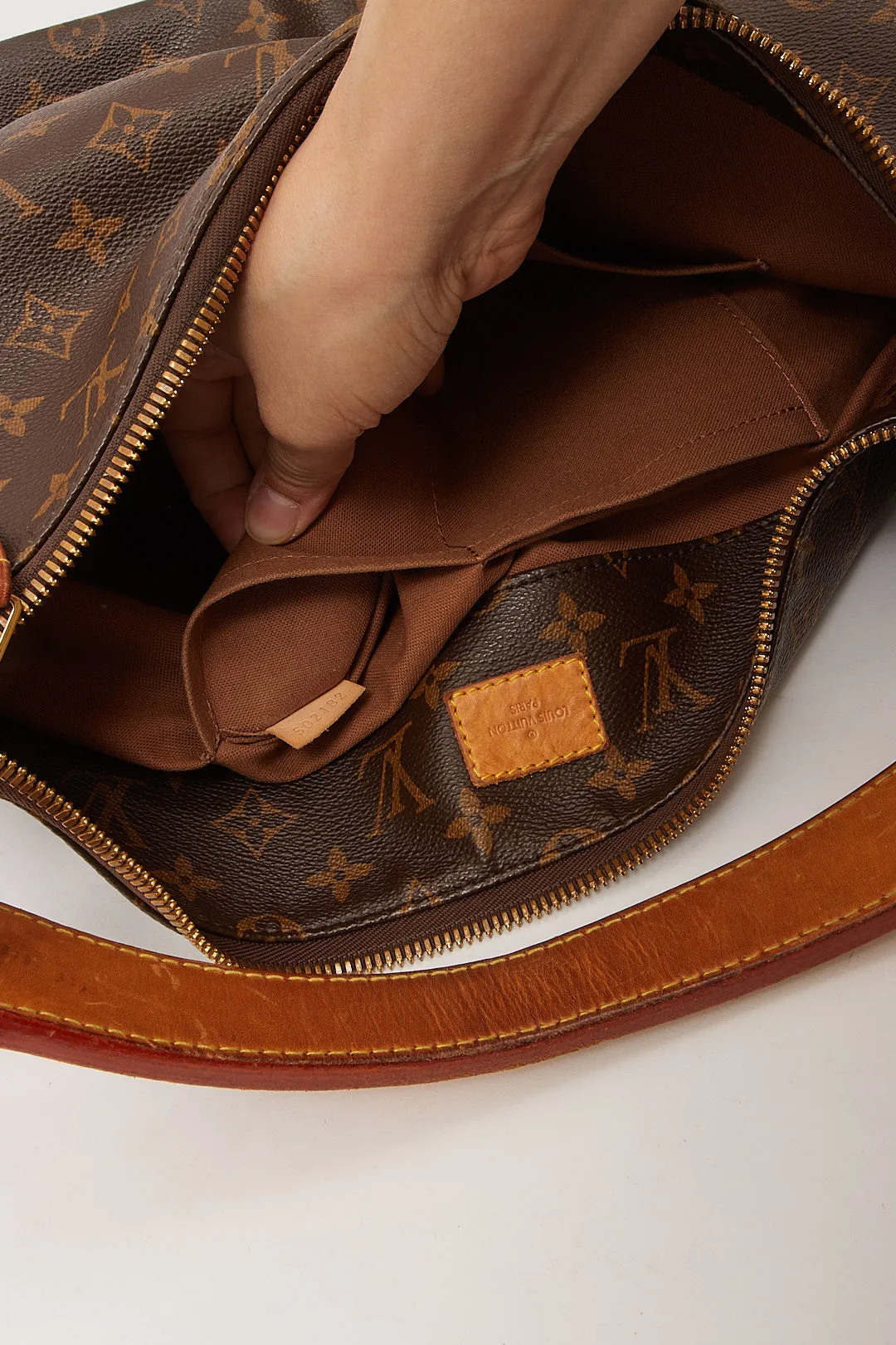 Louis Vuitton Monogram Canvas Delightful Zip PM Shoulder Bag