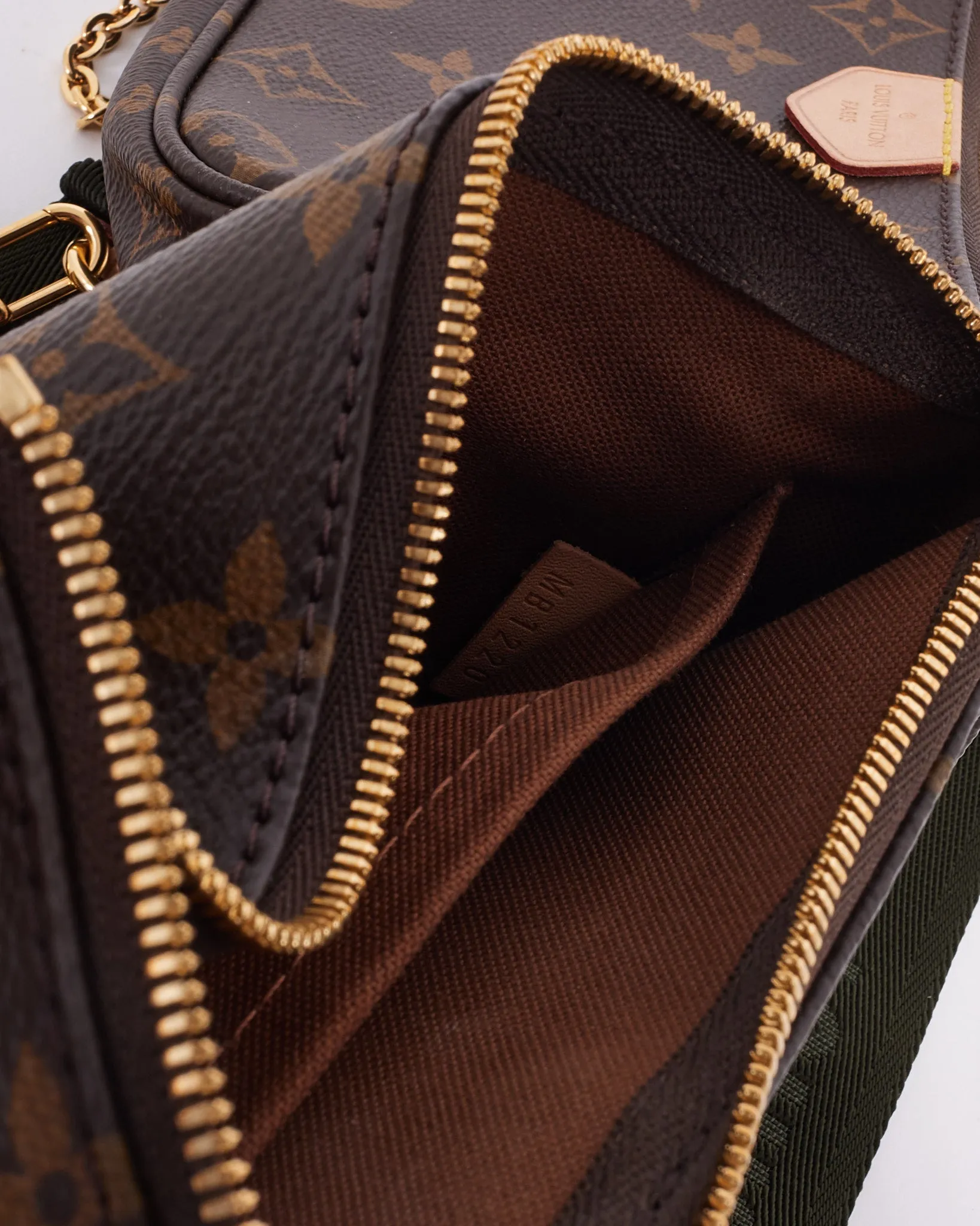 Louis Vuitton Monogram Canvas Green Multi Pochette Accessoires
