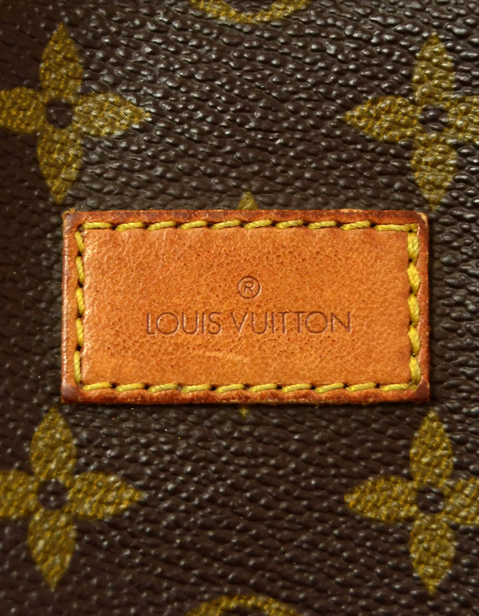Louis Vuitton Monogram Saumur 35 Double Saddle Messenger Bag