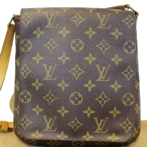 LOUIS VUITTON Musette Salsa Monogram Canvas  Shoulder Crossbody Bag
