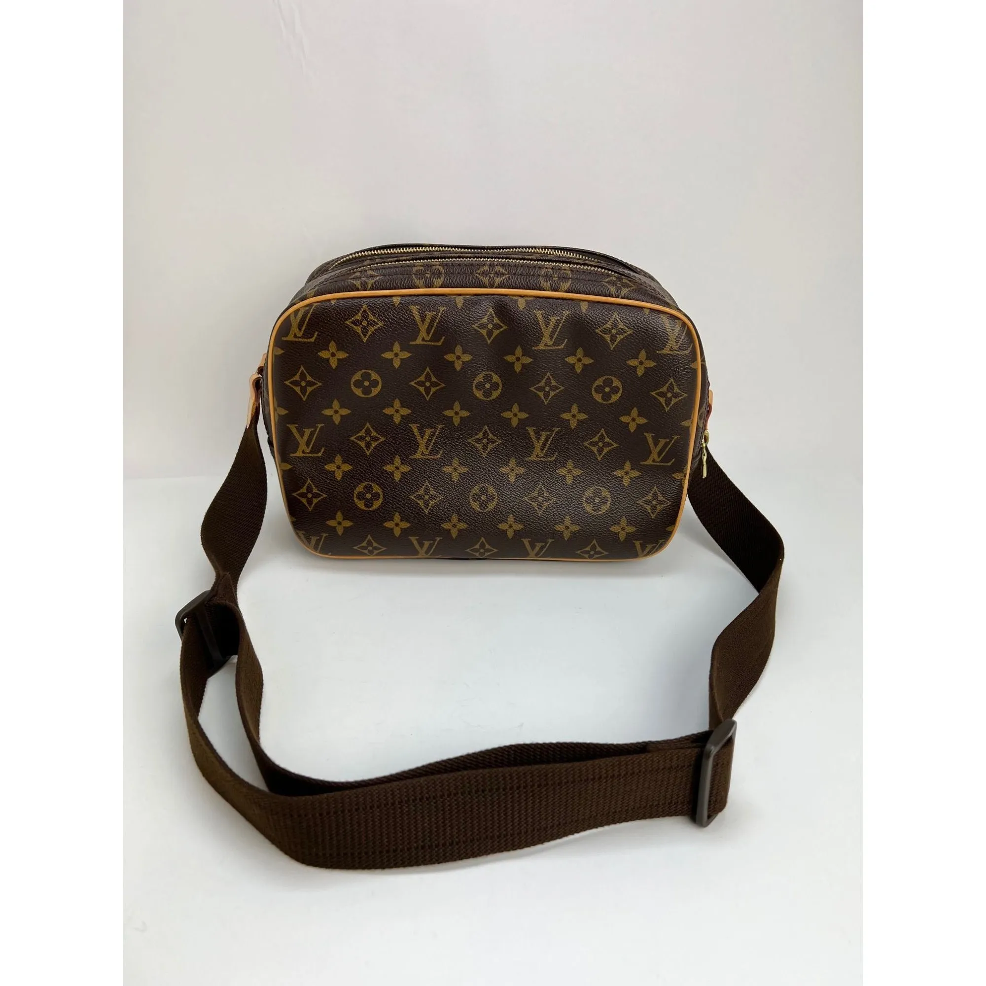 LOUIS VUITTON Reporter PM Monogram Shoulder Crossbody Bag