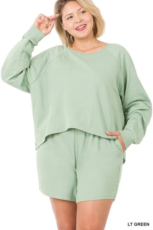 Lounge Queen Top and Shorts Set