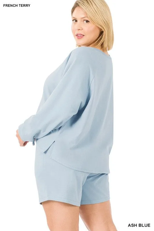 Lounge Queen Top and Shorts Set
