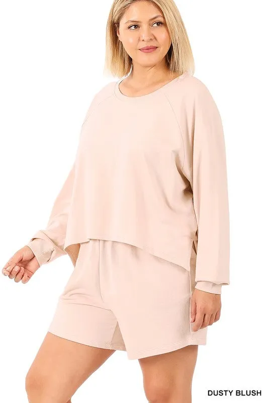 Lounge Queen Top and Shorts Set