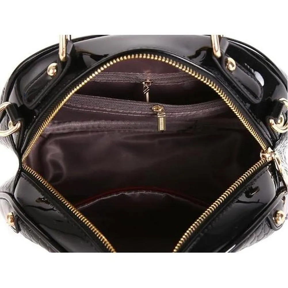 <bold>Messenger  / Crossbody Bag  <br>Vegan-Leather