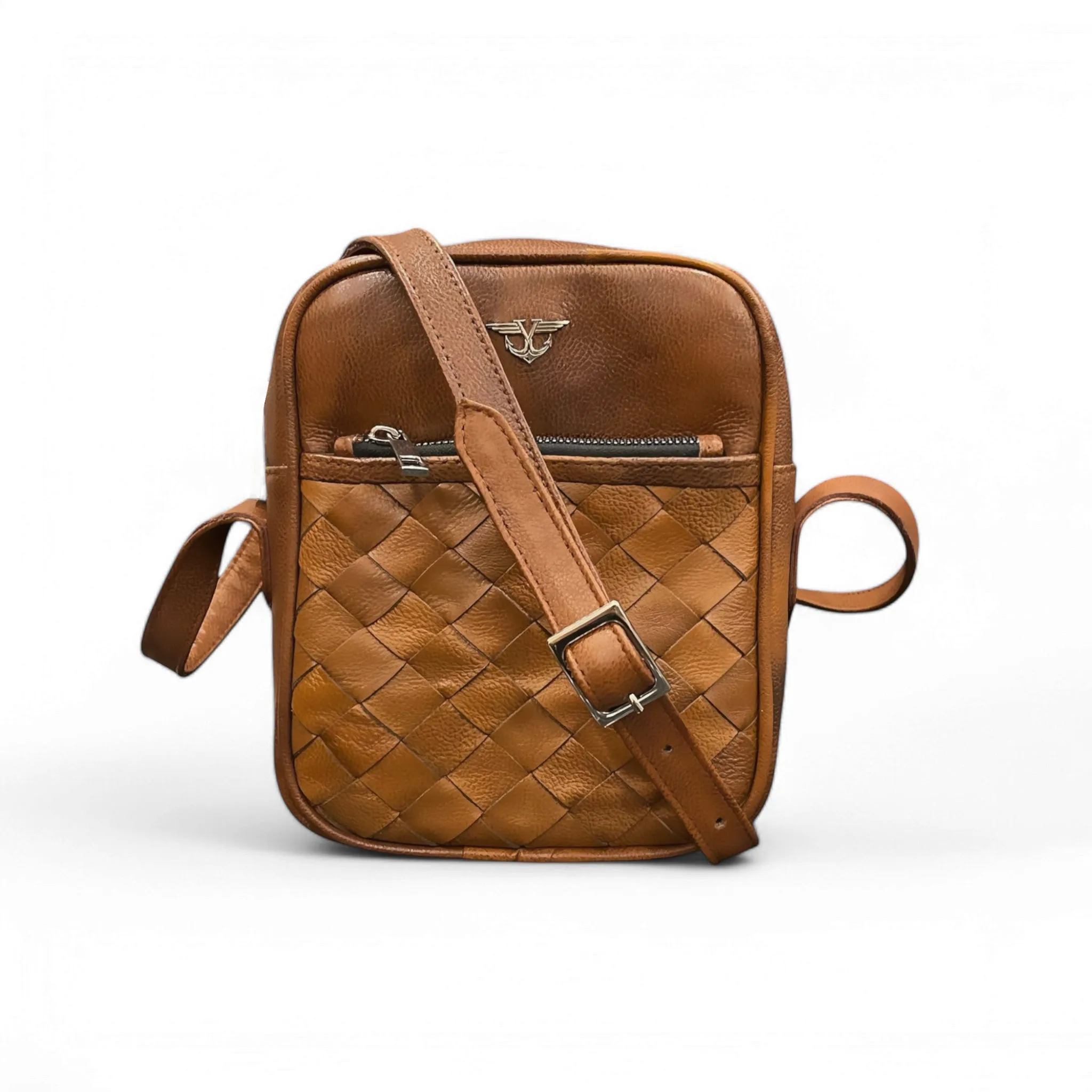 Luxe Vintage Messenger Bag