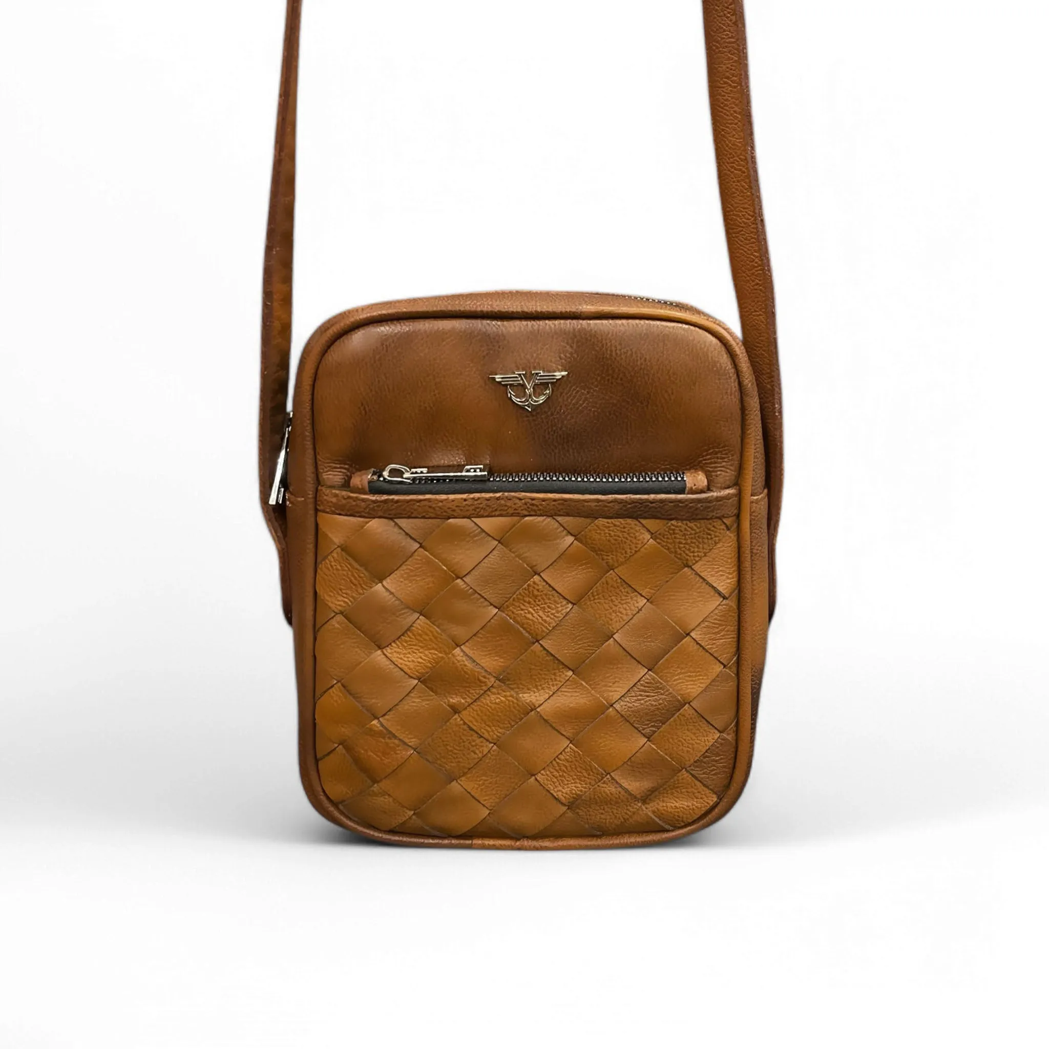 Luxe Vintage Messenger Bag