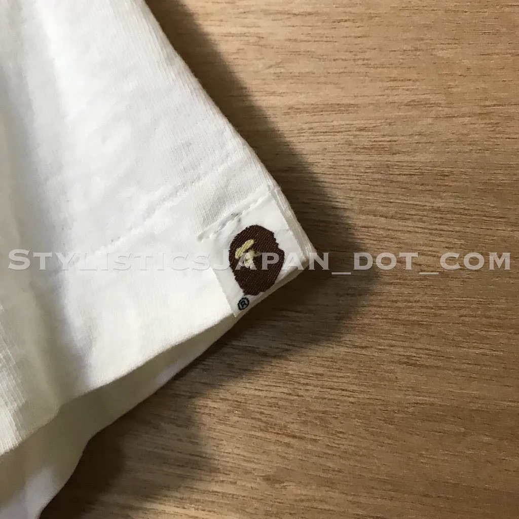 [M] A Bathing Ape Bape Vintage Bapemania Tee White