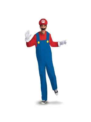 Mario Deluxe Adult Costume