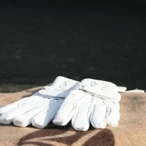 Marise Winter Equestrian Gloves White