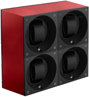Masterbox Aluminum Quattro Red Anodized Aluminum